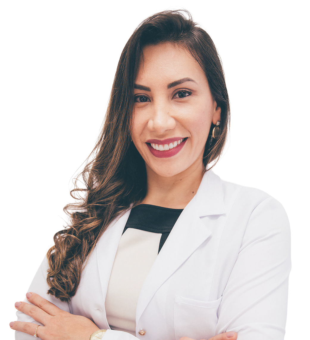 Dra. Lívia Bessa, mais de 10 anos de experiência em dermatologia